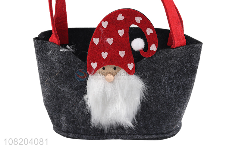 New product 3D Christmas gift bags non-woven Christmas shopping bags