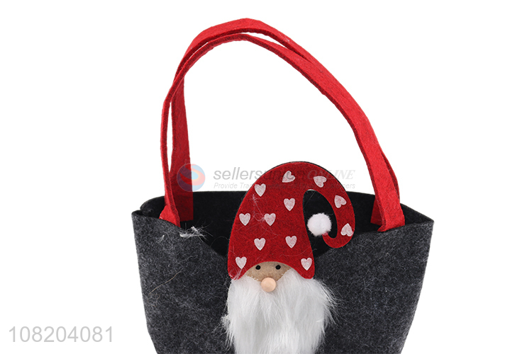 New product 3D Christmas gift bags non-woven Christmas shopping bags