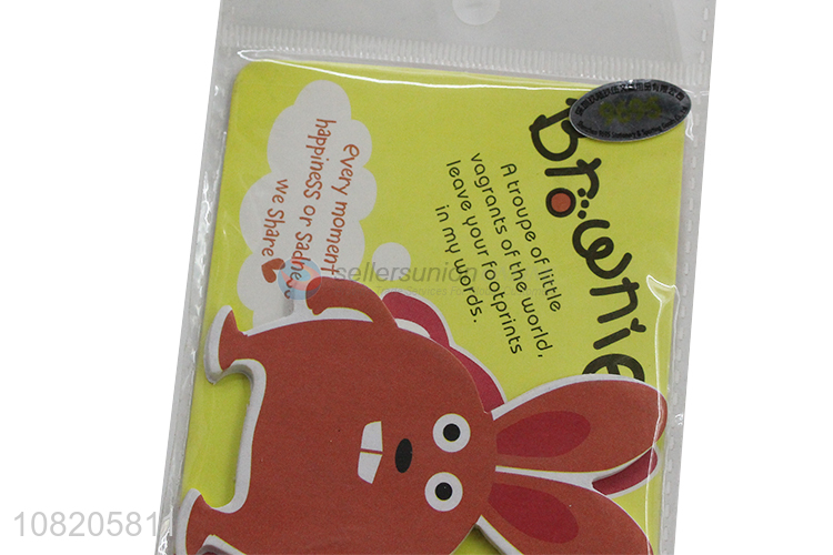 Low price red cartoon rabbit sticky notes wholesale