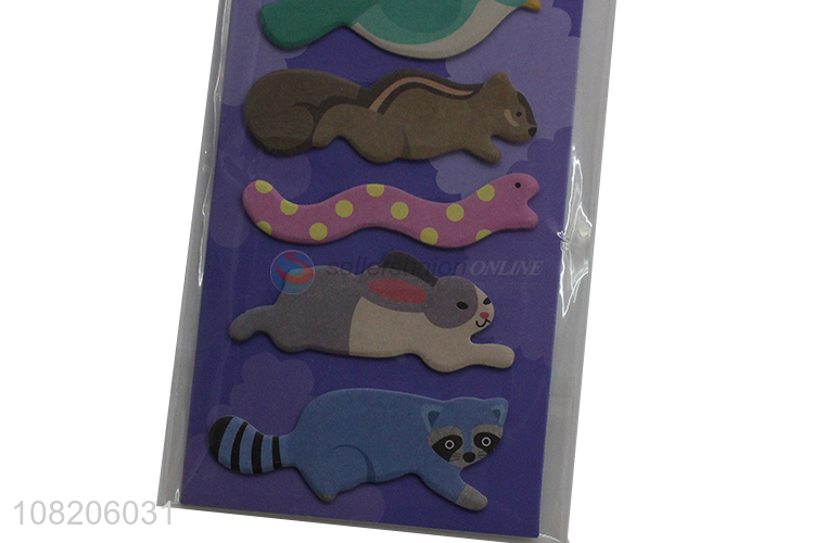 China market animal sticky notes office memo pads