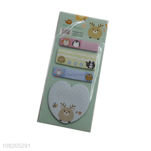 Low price paper sticky notes office adhesive memo pad