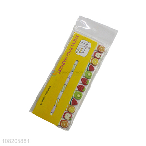 Wholesale cute fruit stickers students sticky notes