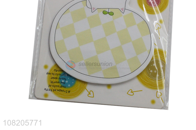 High quality cartoon memo pads paper sticky notes