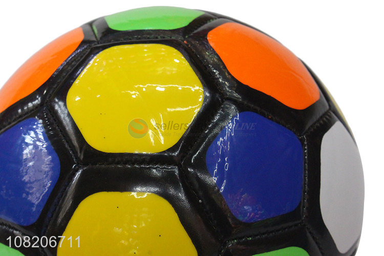 Good Sale Colorful PVC Football Size 2 Soccer Ball For Match
