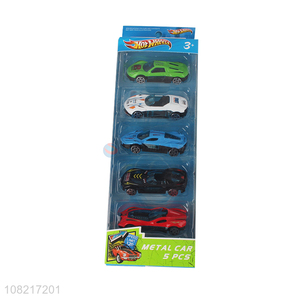 China factory multicolor metal racing car toys mini vehicle toys