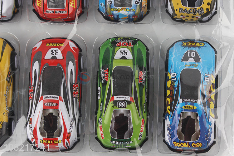 Hot items 12pieces mini racing car model toys vehicle toys