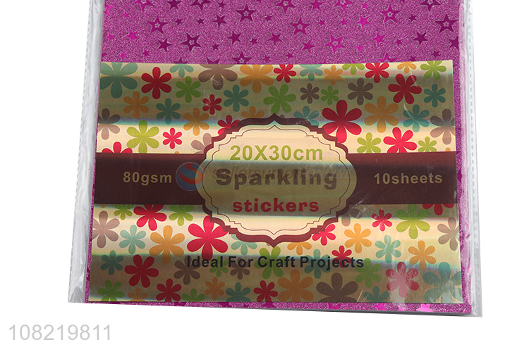 New design rose red sparkling wrapping paper for box