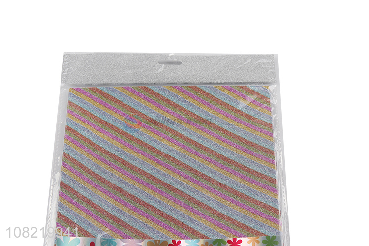 Online wholesale 10pieces sparkling wrapping paper for gift box