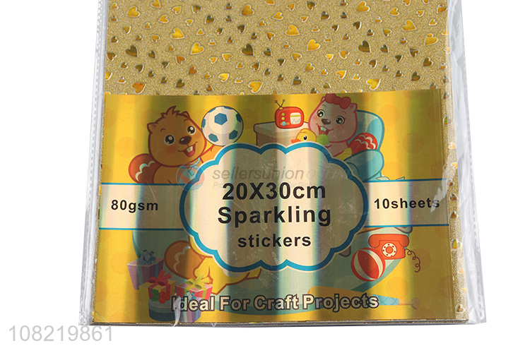 Factory direct sale golden gifts box wrapping packaging paper