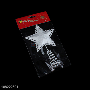 Good Price Metal Five-Pointed Star Christmas Tree Top Star