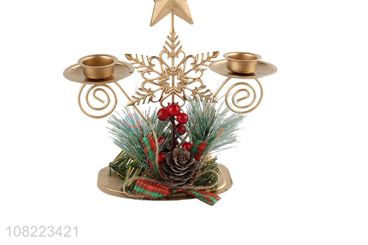 Popular Christmas Decorative Candlestick Candle Holders