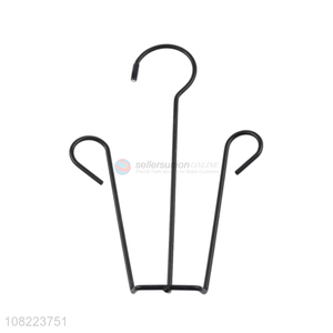 Factory price creative iron clothes hanger for storage