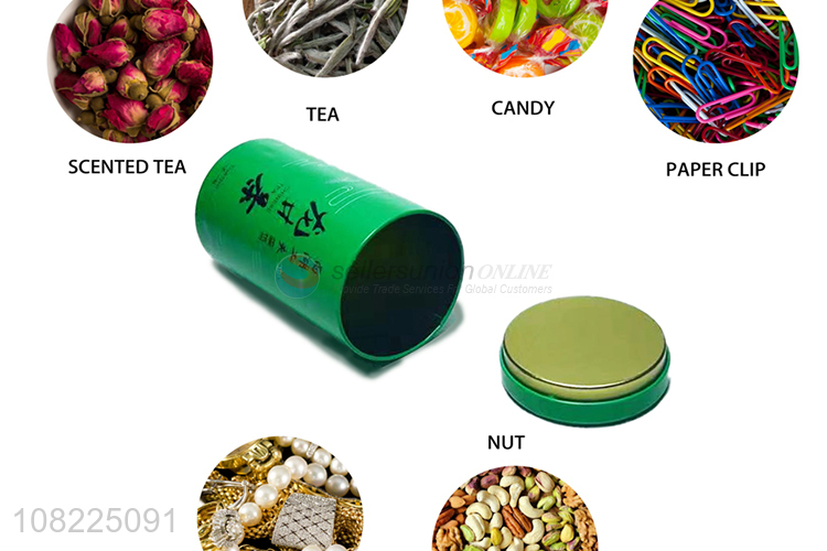 Factory Wholesale Tea Can Custom Multipurpose Tin Can