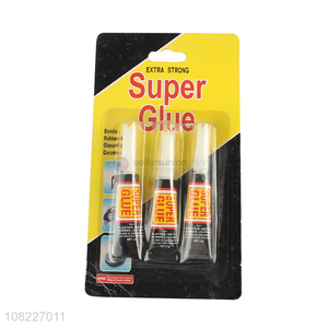 Yiwu factory quick dry super glue liquid glue for sale