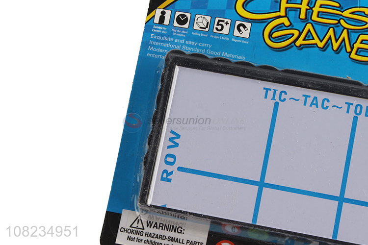 Hot products portable magnetic tic-tac-toe games wholesale