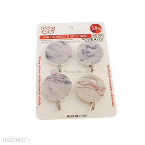 Top Quality 4 Pieces Wall Hooks Multi-Purpose Adhesive Hook