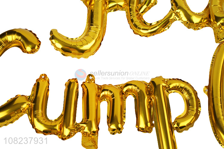 Creative Design Conjoined Letters Foil Balloons For Decoration