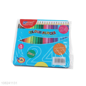 Factory Direct Sale 24 Pieces Colour Pencil Set For Children