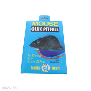 Hot selling mouse rat glue pitfall sticky mouse board wholesale