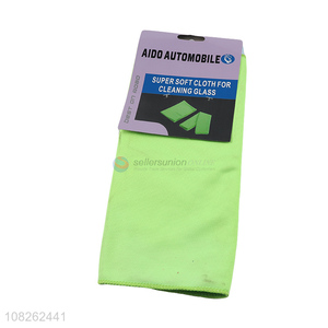 Top selling 2pieces cleaning glass soft cleaning cloth