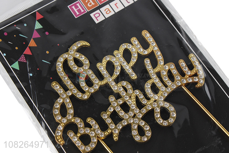 Popular products happy birthday cake topper cake decoration for sale