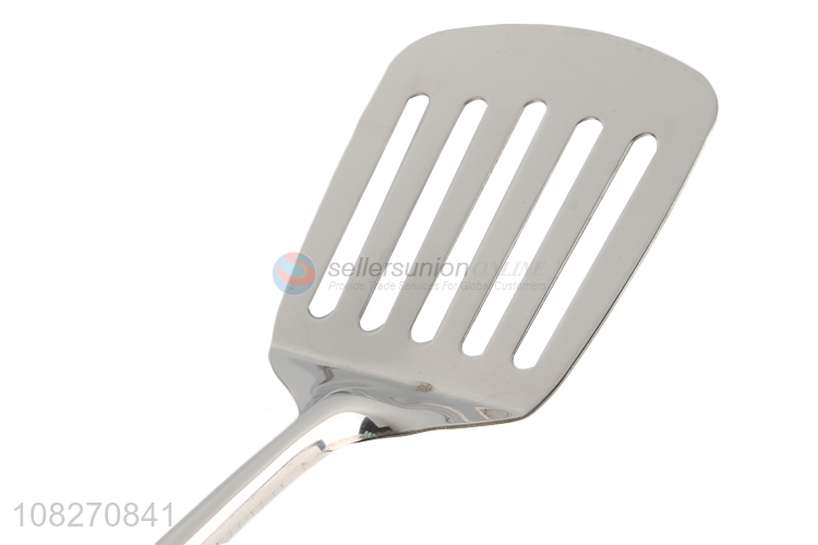 Yiwu wholesale stainless steel slotted spatula for kitchen