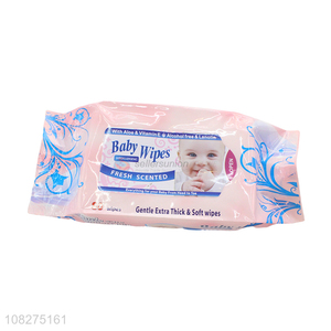 Custom Fresh Scented Disposable Cleaning Wipes Soft Wipes