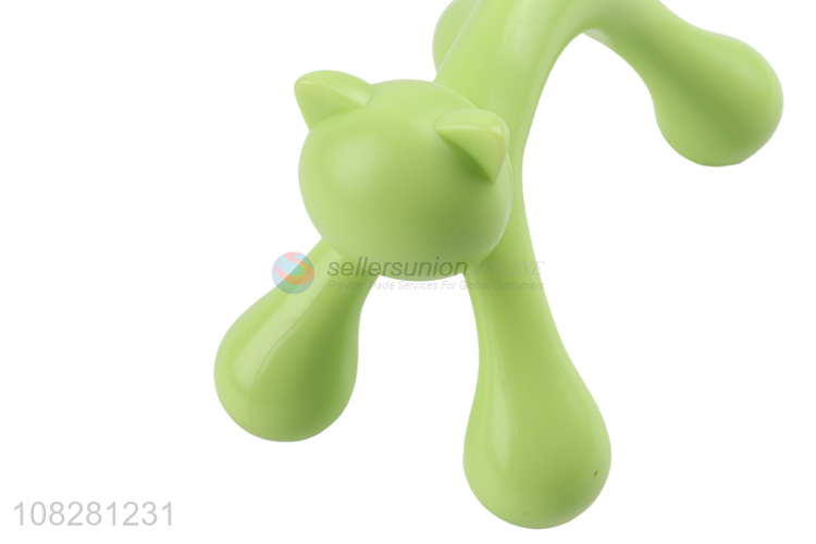 Cute design cat shape acupressure massager for body care