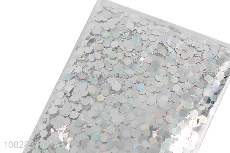 Fashion Laser Silver Glitter Nail Sequins DIY Handmade Material