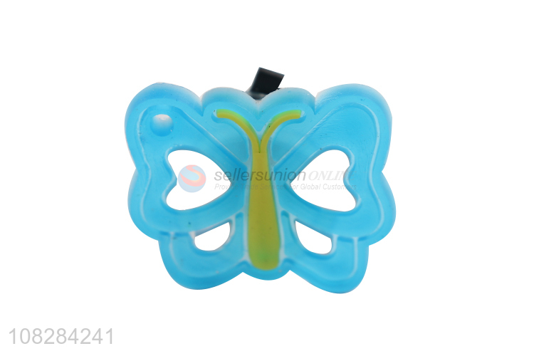 Cute Butterfly Led Finger Ring Kids Glowing Toy