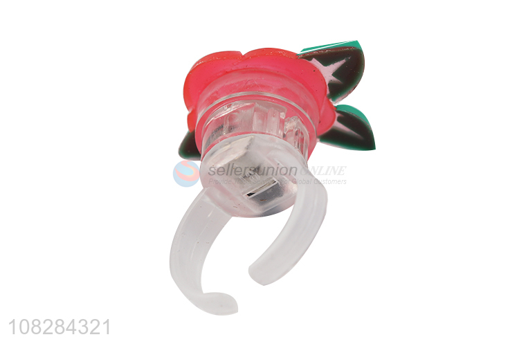 New Arrival Glowing Ring Flashing Finger Ring Led Toy
