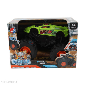 Wholesale 1:18 scale free wheeling off road monster vehicle toy for boys