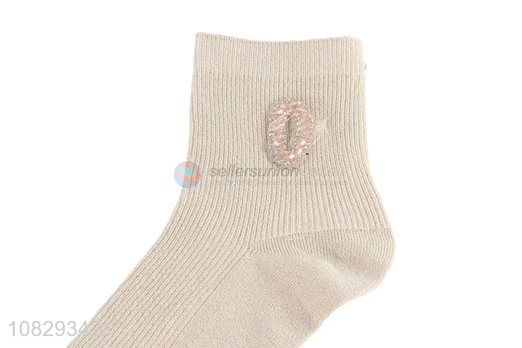 Fashion Design Cotton Short Socks Breathable Ankle Socks