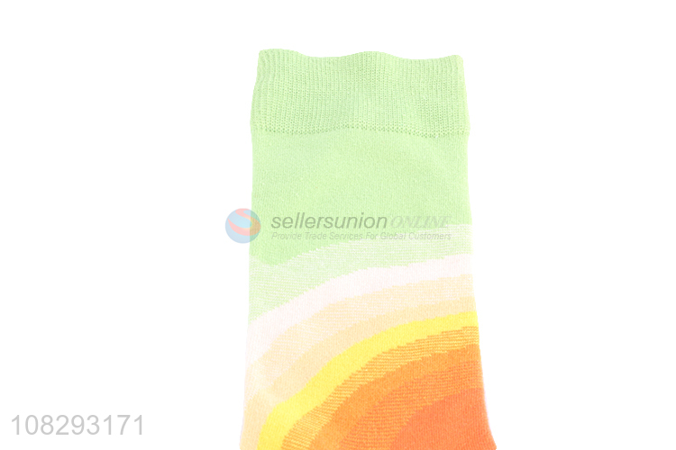 New Arrival Colorful Cotton Socks Breathable Crew Socks