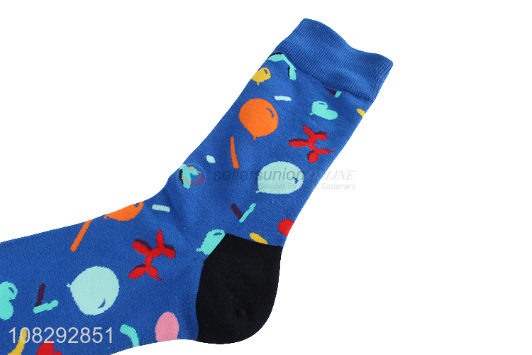 Wholesale Colorful Cotton Socks Comfortable Crew Socks