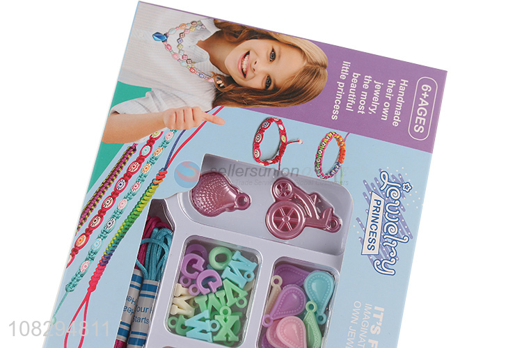 China imports colorful bead set for kids girls DIY jewelry making