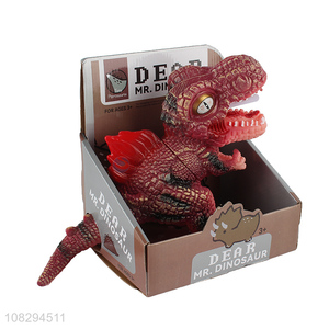 Best selling cartoon dinosuar model toy educational toys for kids