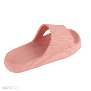 Good quality pink women non-slip summer slippers for home