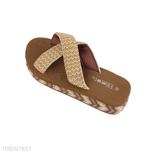 High quality summer beach sandals women slipper for sale