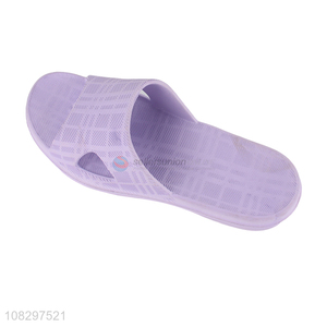 Top quality purple fashion women summer slippers for sale