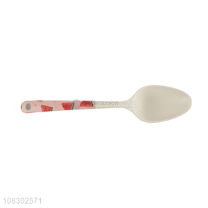 Best Quality Watermelon Pattern Melamine Spoon Dinner Spoon