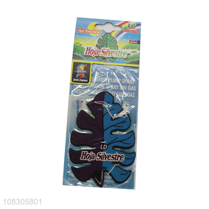 Wholesale from china hanging paper air freshener for car