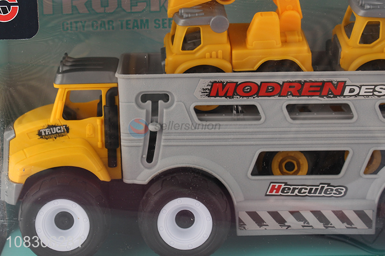 Top Quality Inertial Toy Vehicle Engineering Truck Set