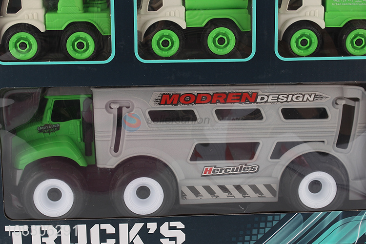 Good Sale Inertial Sanitation Truck Kids Toy Car