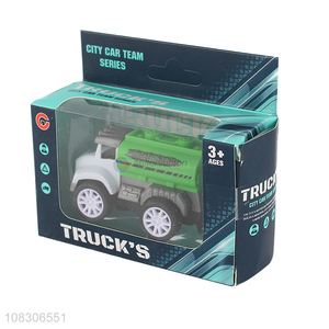Wholesale Pull-Back Sanitation Truck Toy Vehicle For Children