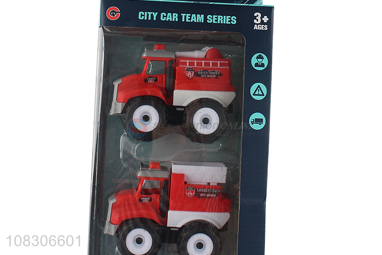 Top Quality Inertial Fire Fighting Truck Toy Car For Kids