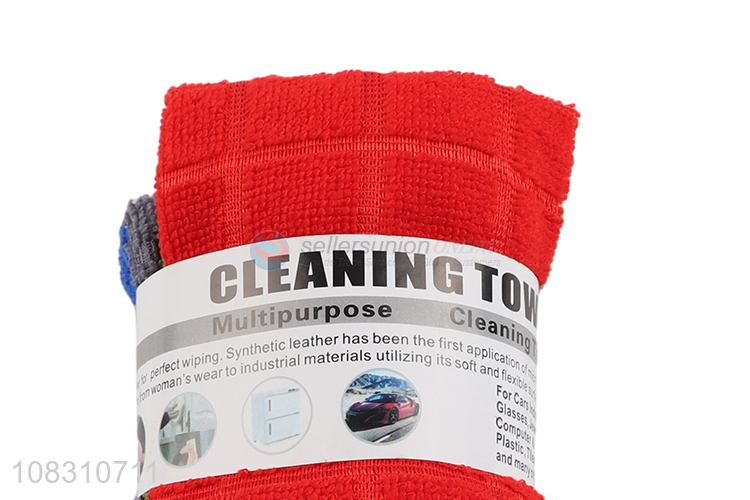 Factory price kitchen cleaning cloths microfiber cleaning towels