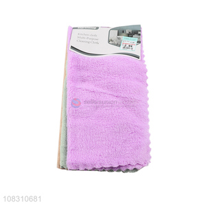 Best selling highly absorbent plush microfiber cleaning cloths