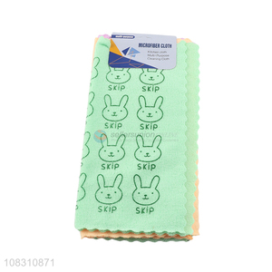High quality cute absorbent microfiber cleaning cloths wholesale