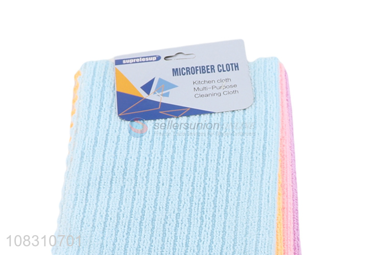 Wholesale multipurpose microfiber kitchen cloths cleaning towels